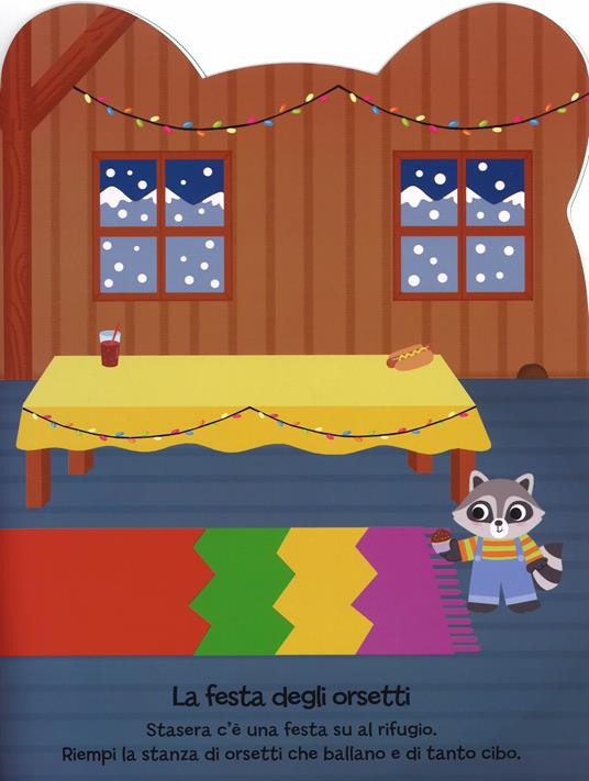 Orsetto. Amici sticker. Con adesivi. Ediz. illustrata - 3