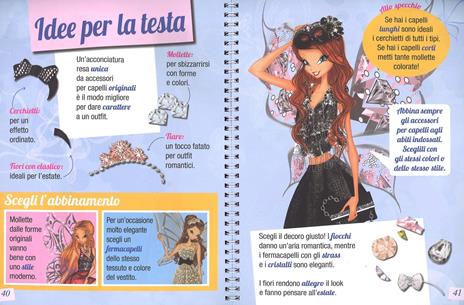 Stilista di moda. Winx Fairy Couture. Ediz. a spirale. Con Adesivi - 5
