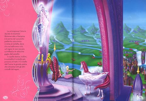 Barbie 4 storie dai film: Barbie e la scarpetta rosa-La principessa delle perle-Mariposa e la principessa delle fate-La principessa, la pop star. Ediz. illustrata - 3