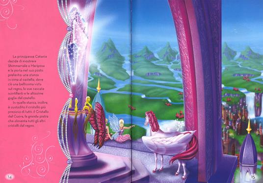 Barbie 4 storie dai film: Barbie e la scarpetta rosa-La principessa delle perle-Mariposa e la principessa delle fate-La principessa, la pop star. Ediz. illustrata - 3