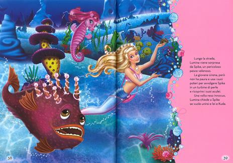 Barbie 4 storie dai film: Barbie e la scarpetta rosa-La principessa delle perle-Mariposa e la principessa delle fate-La principessa, la pop star. Ediz. illustrata - 4