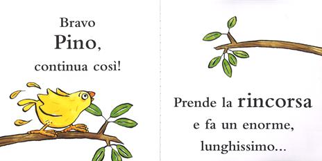 Pino pulcino impara a volare. Libro pop-up. Ediz. a colori - Nick Denchfield,Ant Parker - 3