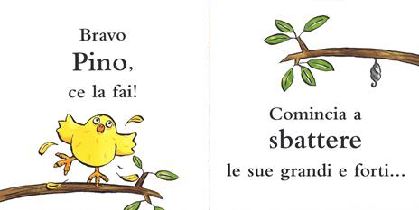 Pino pulcino impara a volare. Libro pop-up. Ediz. a colori - Nick Denchfield,Ant Parker - 4