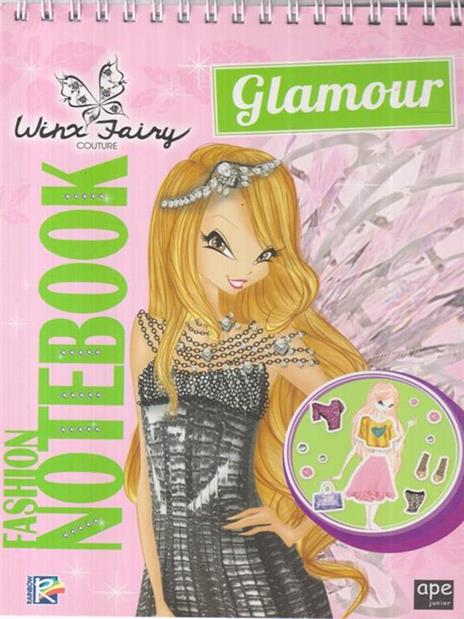 Fashion notebook glamour. Winx Fairy Couture. Con adesivi. Ediz. a colori. Ediz. a spirale - 3