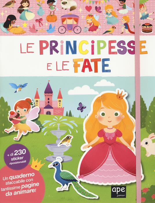 Le principesse e le fate. Con adesivi. Ediz. a colori - Yi-Hsuan Wu - copertina