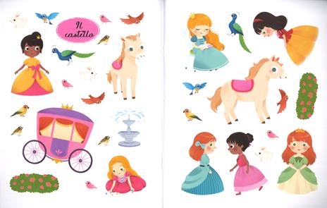 Le principesse e le fate. Con adesivi. Ediz. a colori - Yi-Hsuan Wu - 2
