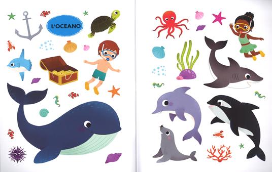 La natura e gli animali. Con adesivi. Ediz. a colori - Yi-Hsuan Wu - 3