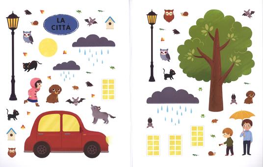 La natura e gli animali. Con adesivi. Ediz. a colori - Yi-Hsuan Wu - 4