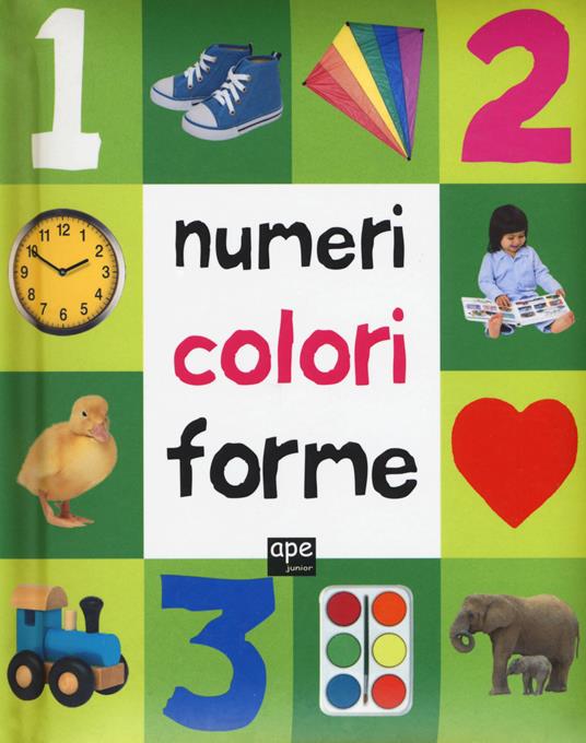 Numeri, colori, forme. Ediz. illustrata - copertina
