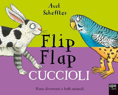 Cuccioli. Flip flap. Ediz. a colori - Axel Scheffler,Nosy Crow - copertina
