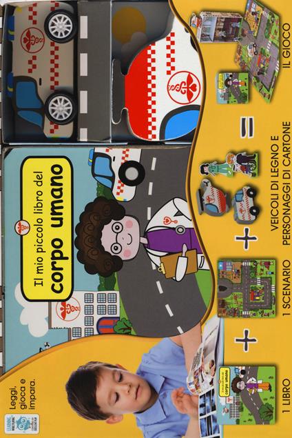Il mio piccolo libro del corpo umano. Little village. Ediz. a colori. Con gadget. Con puzzle - copertina
