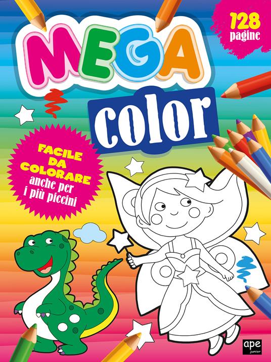 Mega color. Ediz. a colori - copertina