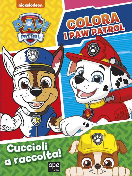 Cuccioli a raccolta! Paw Patrol. Ediz. a colori - Libro - Ape Junior 