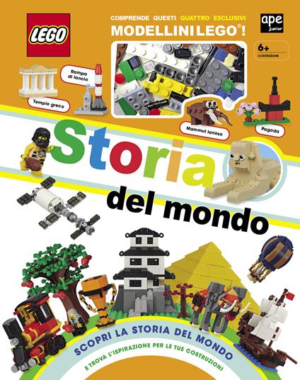 Storia del mondo. Lego. Ediz. illustrata. Con mattoncini Lego - copertina