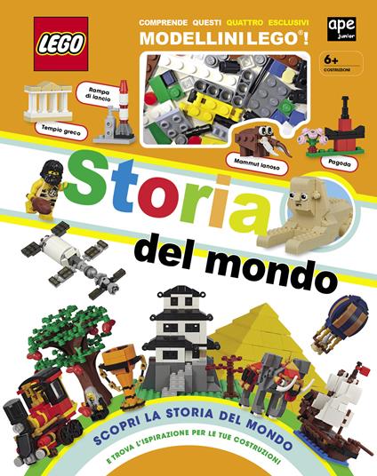 Storia del mondo. Lego. Ediz. illustrata. Con costruzioni - copertina