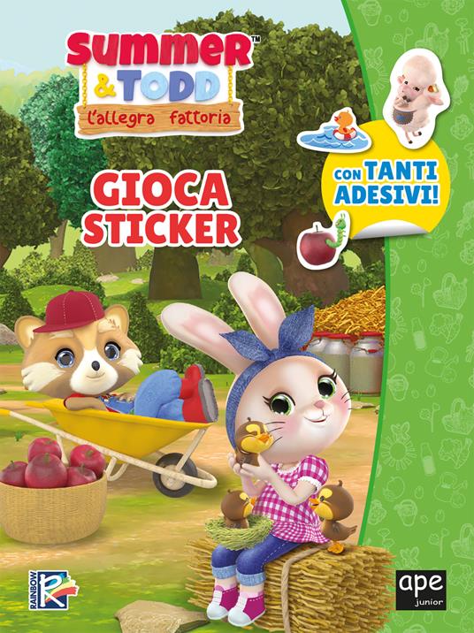 Summer & Todd. L'allegra fattoria. Gioca sticker. Ediz. a colori - copertina