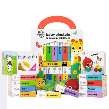 La mia mini biblioteca. Baby Einstein. Ediz. a colori - copertina