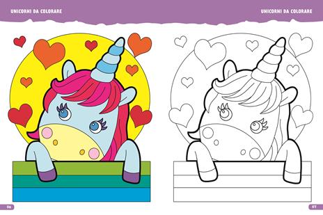 Unicorni da colorare. Ediz. illustrata - 3