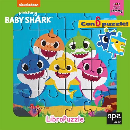 Baby Shark. Libro puzzle - copertina