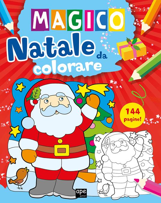 Magico Natale da colorare. Ediz. illustrata - copertina