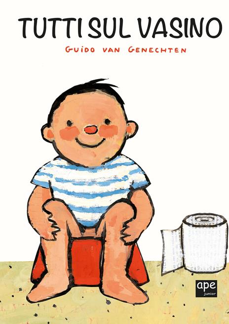 Tutti sul vasino. Ediz. a colori - Guido Van Genechten - copertina