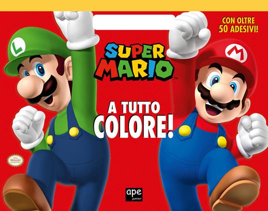 Super Mario a tutto colore! Ediz. a colori - copertina