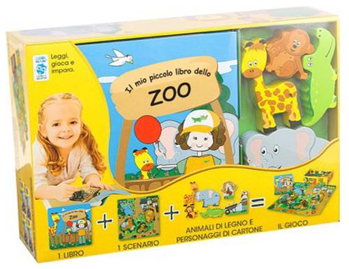 Il mio piccolo libro dello zoo. Little village. Con gadget - copertina
