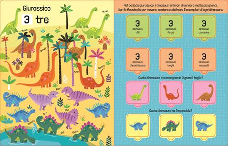 Primi 100 dinosauri. Italiano e inglese. Ediz. a colori - 2