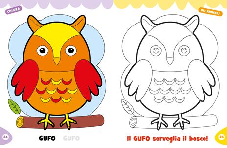 Colora gli animali. Ediz. a colori - 2