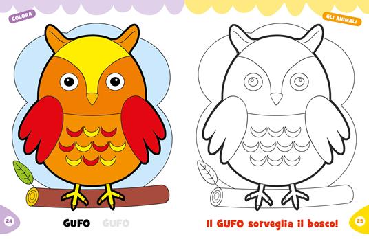 Colora gli animali. Ediz. a colori - 2