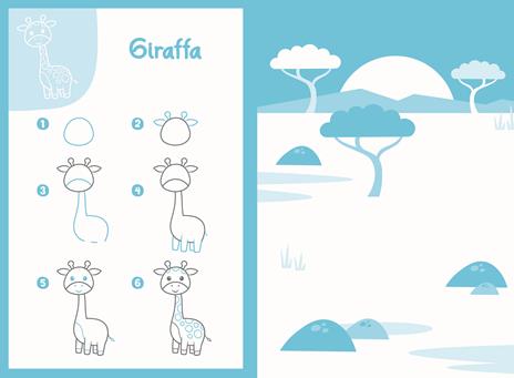 Animali. Disegna e cancella. Ediz. illustrata - 2