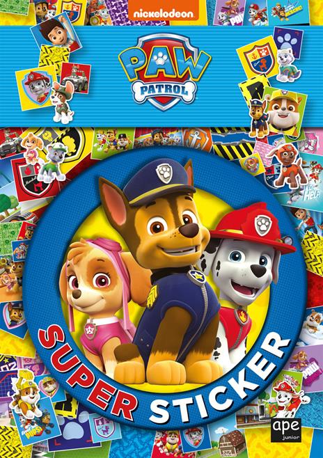 Super sticker. Paw Patrol. Ediz. a colori - copertina
