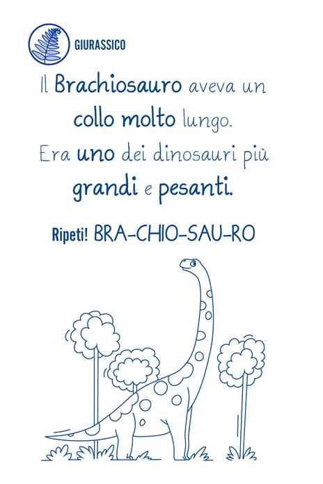 Dinosauri. Il mio primo libro da colorare. Ediz. a colori. Con acquerello. Con pennello - 3