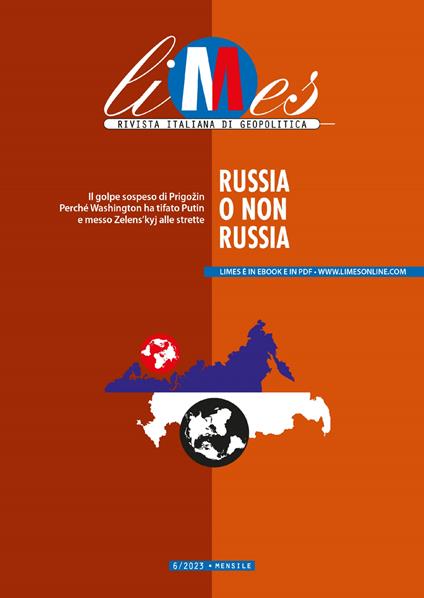 Limes. Rivista italiana di geopolitica (2023). Vol. 6 - AA.VV.,Limes - ebook