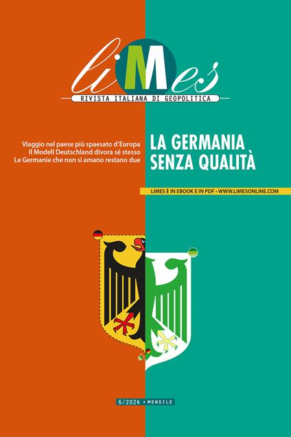 La Limes. Rivista italiana di geopolitica (2024). Vol. 6 - Limes - ebook