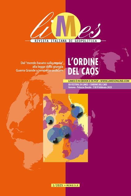 L' Limes. Rivista italiana di geopolitica (2025). Vol. 1 - AA,Limes - ebook