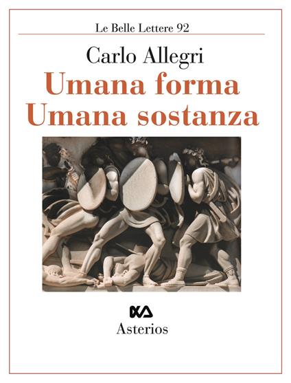 Umana forma umana sostanza - Carlo Allegri - copertina