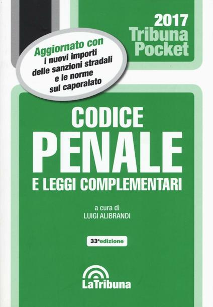 Codice penale e leggi complementari - copertina