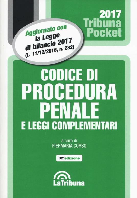 Codice di procedura penale e leggi complementari - copertina