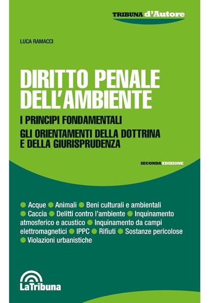 Diritto penale dell'ambiente - Luca Ramacci - copertina