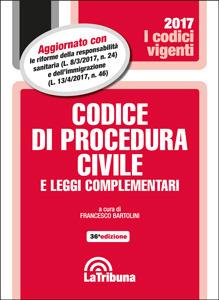 Codice di procedura civile e leggi complementari - copertina