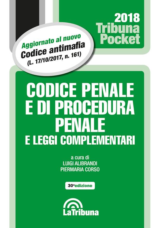 Codice penale e di procedura penale e leggi complementari - copertina