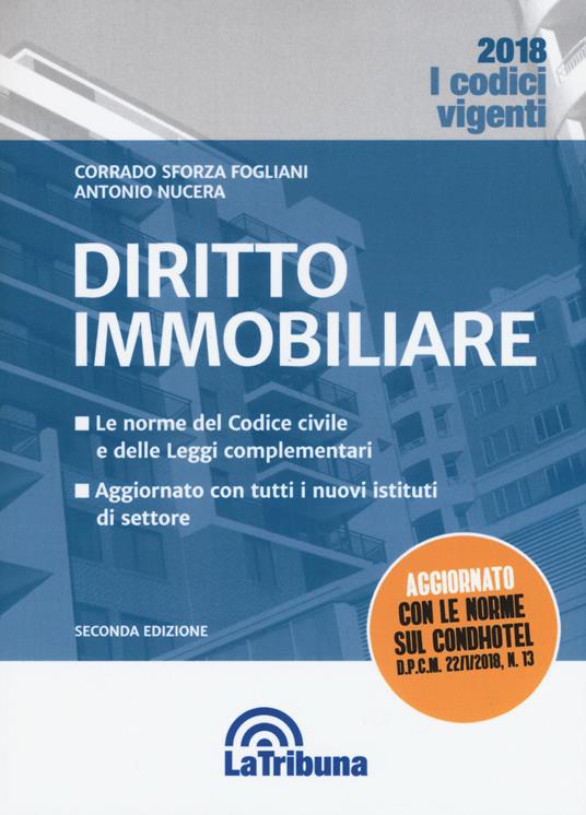 Diritto immobiliare - Corrado Sforza Fogliani,Antonio Nucera - copertina