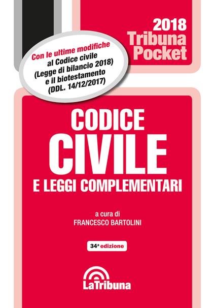 Codice civile e leggi complementari - copertina