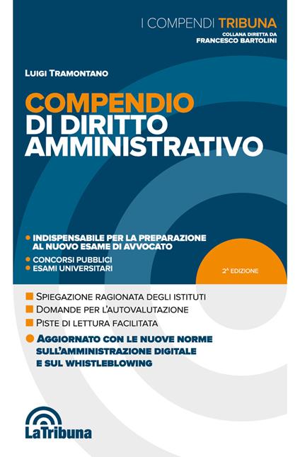 Compendio di diritto amministrativo - Luigi Tramontano - copertina