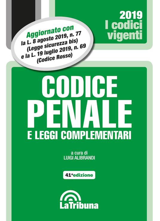 Codice penale e leggi complementari - copertina