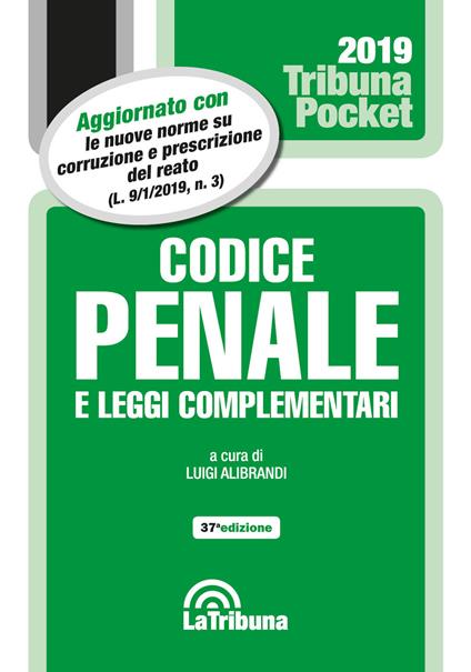 Codice penale e leggi complementari - copertina