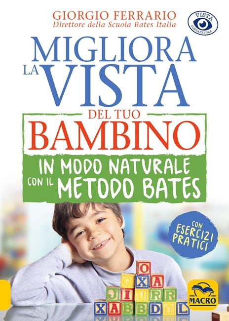 Migliora la vista del tuo bambino in modo naturale con il metodo Bates - Giorgio Ferrario - copertina