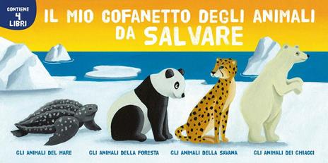 Il mio cofanetto degli animali da salvare - Christophe Boncens - copertina