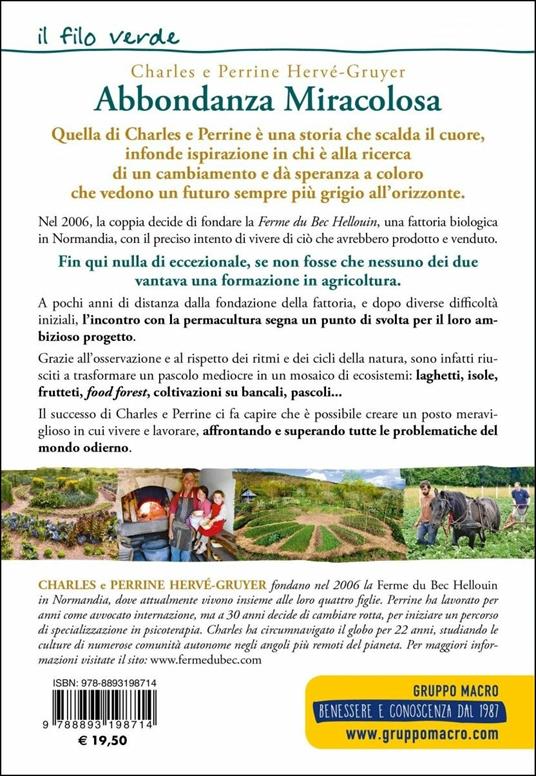 Abbondanza miracolosa. 1000 mq, due contadini e abbastanza cibo per sfamare il mondo - Charles Hervé-Gruyer,Perrine Hervé-Gruyer - 2